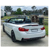 Carbon Fiber Spoiler for BMW F33 F83 M4 Convertible 2014-2019 thumbnail